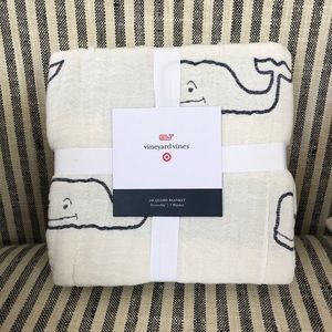 Vineyard vines for Target baby jacquard blanket